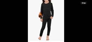 Girls Underwear Kids Thermal Underwears Winter Base Layer Long Johns Sz 4/100
